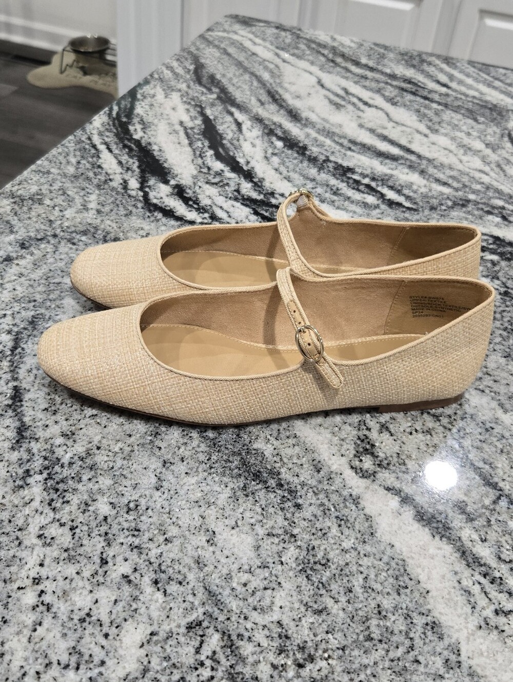 Jcrew Woven Mary Flats Nwt